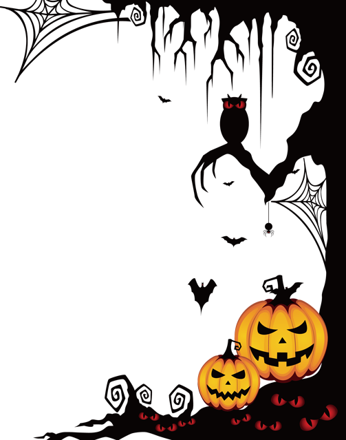 Report Abuse - Halloween Vector (503x639), Png Download