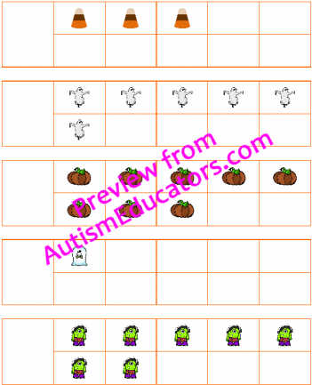 File Folder Activity Number To Quantity 1-10 Ten Frames - Number (500x500), Png Download