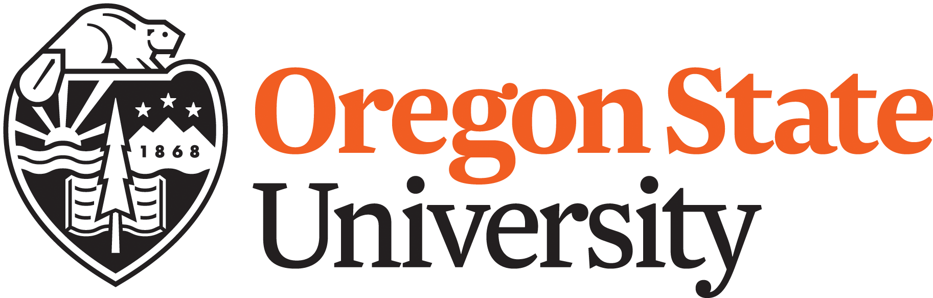Oregon State University New Logo (1825x583), Png Download