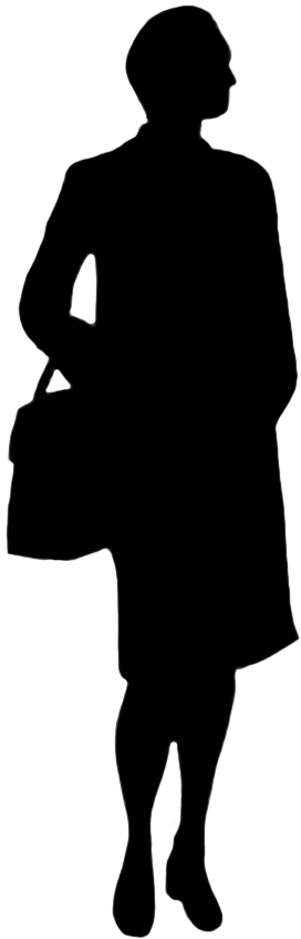 Silhouettes Of People - 18th Century Soldier Silhouette (382x886), Png Download