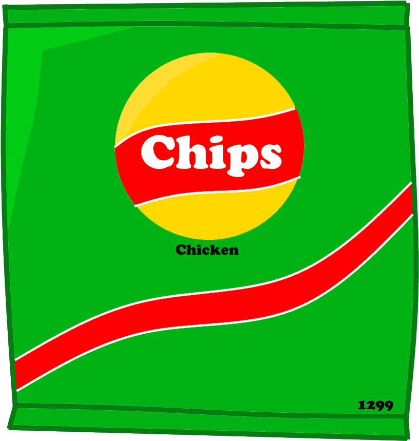 Bag Of Chips Chicken - Tortilla Chip (1000x1000), Png Download