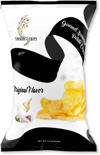 Original Flavor Gourmet Seasoned Potato Chips - Potato Chip (400x550), Png Download