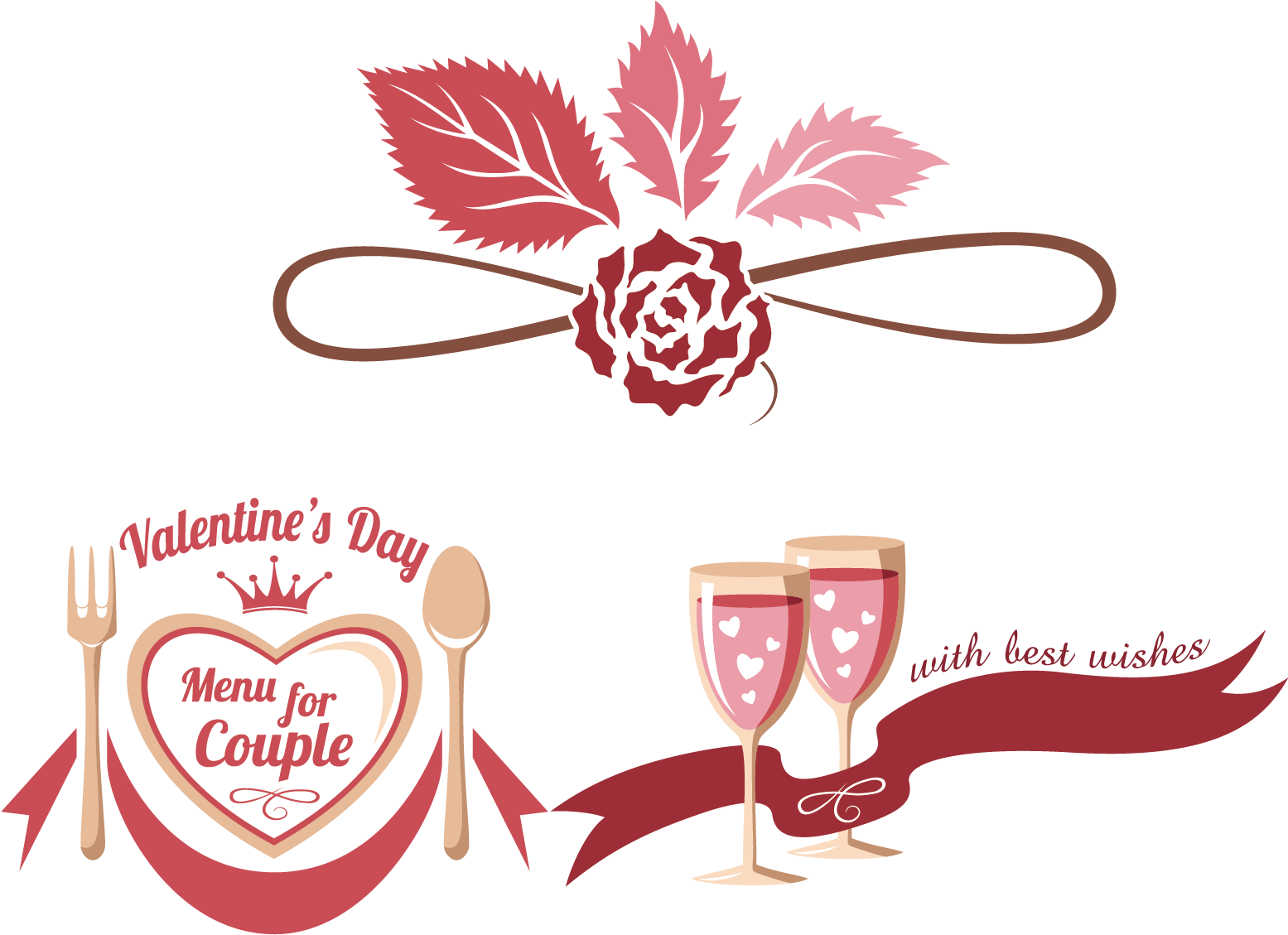 Wedding Decoration Vector (1590x1146), Png Download