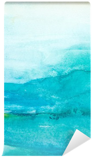 Color Strokes Watercolor Painting Art Washable Wall - Lime Starter Set (400x400), Png Download