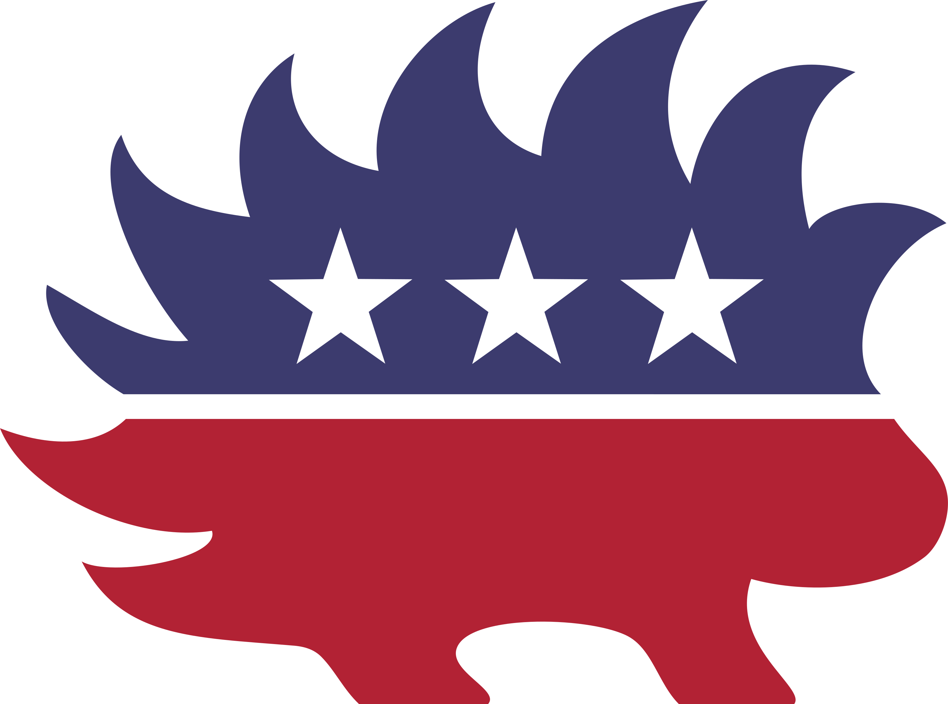 Libertarian Party Porcupine - Libertarian Party (3194x2373), Png Download