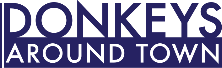 Donkeys Around Town Scavenger Hunt - Donkeys Around Town (707x218), Png Download