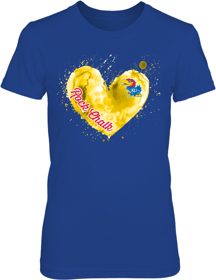 Watercolor Splatter Heart Front Picture - Louisiana State University (1000x1000), Png Download