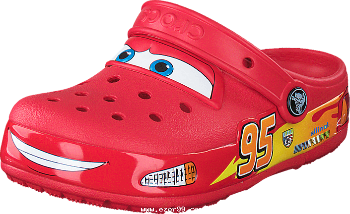 Crocs Children Crocslights Cars Clog Red Children-iugrb - Cursed Lightning Mcqueen (705x432), Png Download