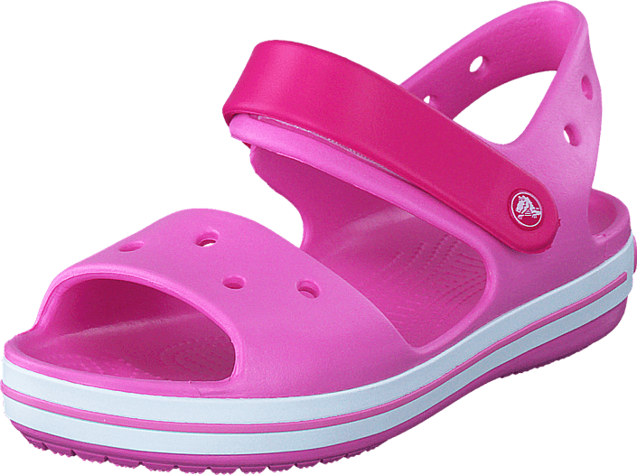 Crocband Sandal Kids Candy Party Women S - Crocs Crocband Sandal Kids (705x526), Png Download
