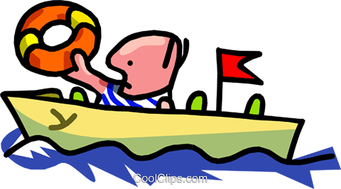 Throwing Out The Life Preserver Royalty Free Vector - Vector Graphics (480x267), Png Download