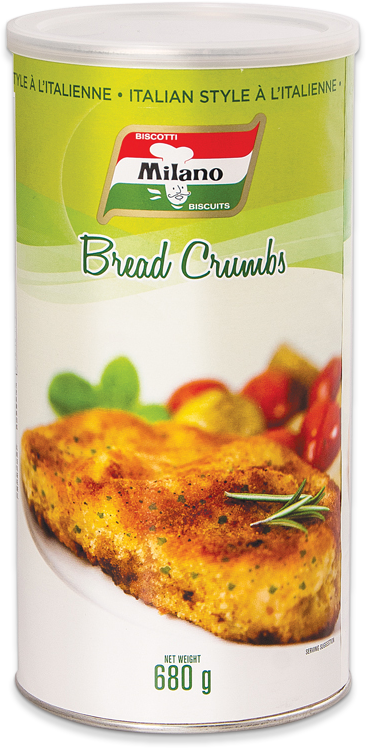 Packaging For Milano Italian Style Bread Crumbs - Milano Biscuits (366x748), Png Download