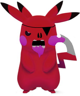 Super Sayin Pikachu - Pokémon (375x375), Png Download