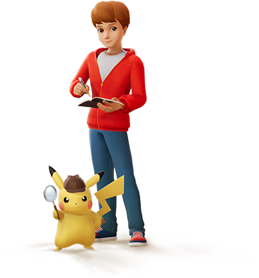 Emilia Christie - Detective Pikachu (475x438), Png Download