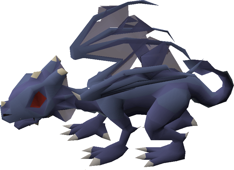Baby Blue Dragon (799x582), Png Download