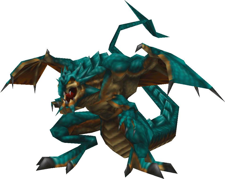 Ff8 Blue Dragon - Blue Dragon Final Fantasy 8 (962x762), Png Download