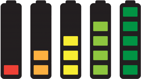 Battery Charging Png Transparent Image - Battery Charging Png (500x295), Png Download