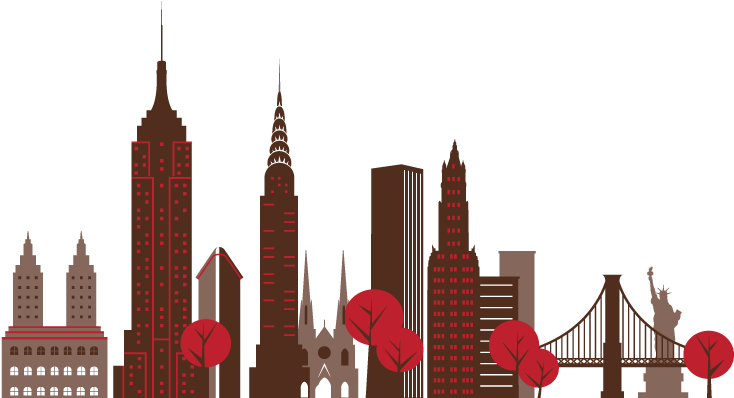 Bar And Grill Tasteofgothamskyline - New York City (770x401), Png Download