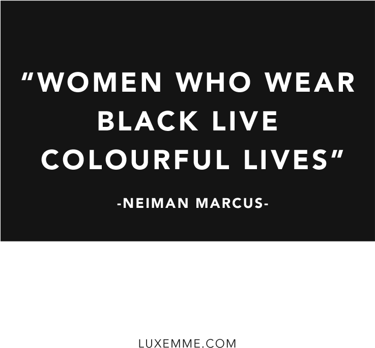 "women Who Wear Black Live Colourful Lives" - Poster (736x947), Png Download