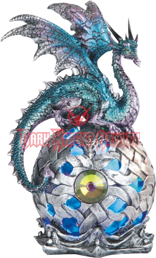 Blue Dragon Led Globe - George S. Chen Imports Stealstreet Ss-g-71512 Dragon (834x834), Png Download