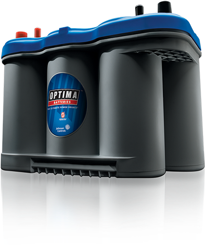 Bluetop Marine Battery - Optima Batteries (470x520), Png Download