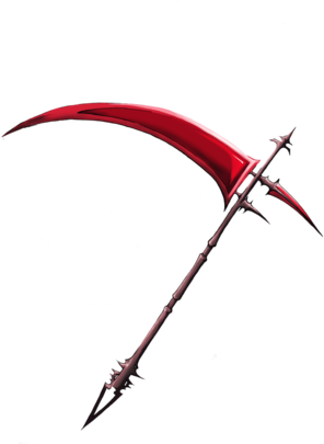 Bloody Scythe - Anime Scythe Png (300x413), Png Download