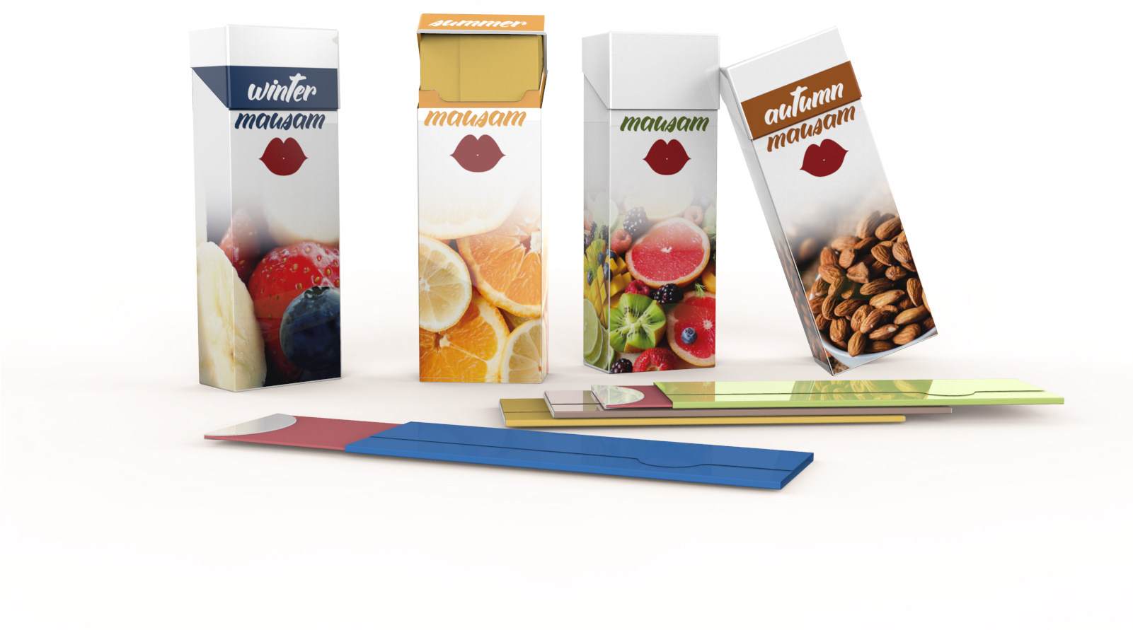 Lip Strip Lip Balm Packaging On Packaging Of The World - Berry (1600x1000), Png Download