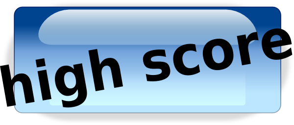 Highscore Button Png (600x255), Png Download