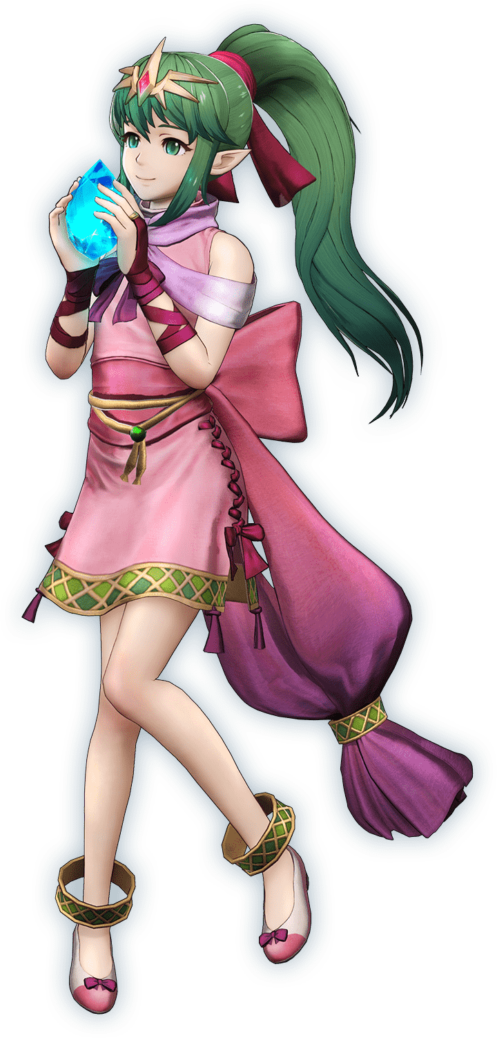 Tiki Artwork - Fire Emblem Warriors Tiki Amiibo (300x626), Png Download