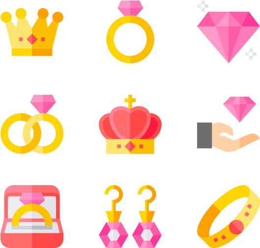 Jewelry 50 Icons - Library (600x564), Png Download