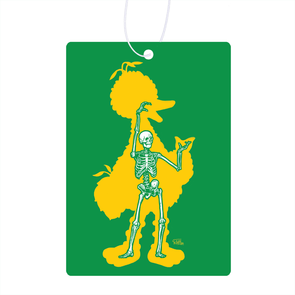 Big Bird Air Freshener - Big Bird X Ray (1000x1000), Png Download