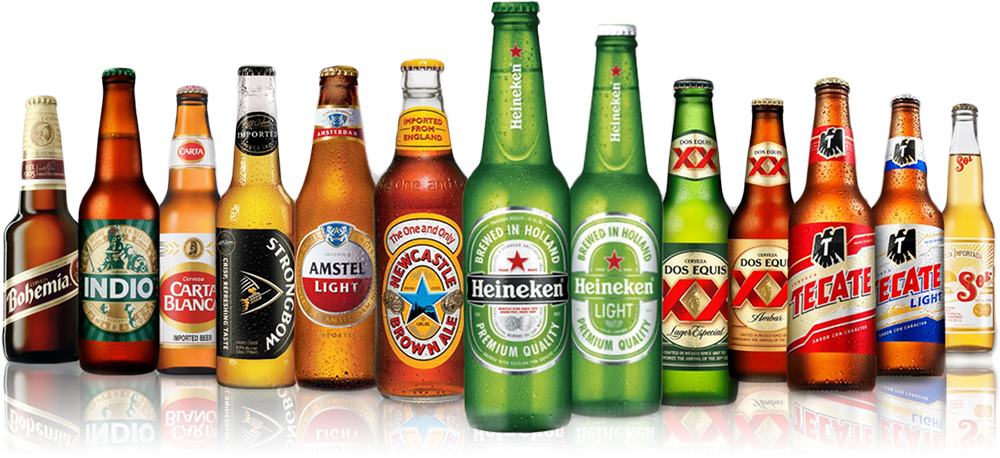 Heineken Best Of Mexico Variety Pack, 12 Fl Oz, 12 (1000x458), Png Download