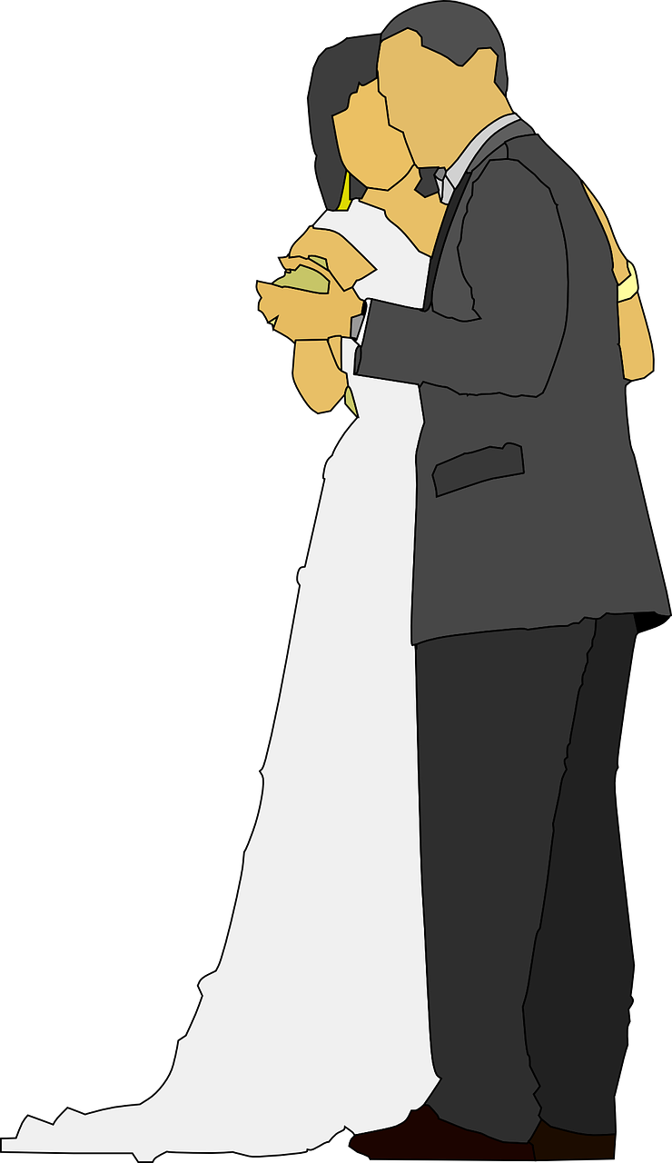 Free - Man And Woman Dancing Clipart (740x1280), Png Download