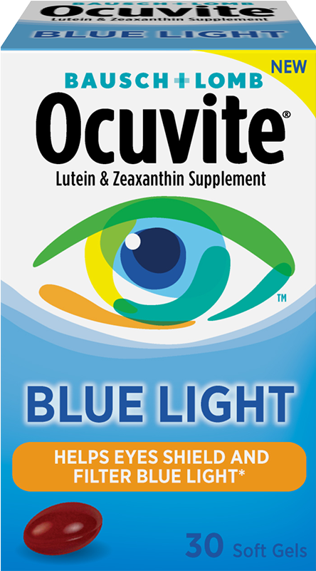 Ocuvite Blue Light (800x800), Png Download