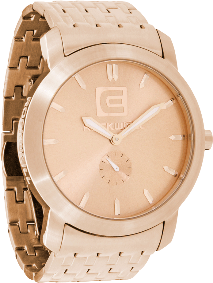Cartel - Rockwell Rose Gold Cartel (835x1026), Png Download