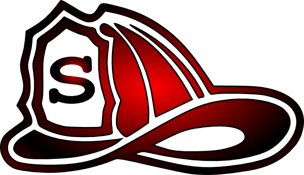 Firefighter Helmet Silhouette Images Pictures - Activities For Theme Safety (600x346), Png Download