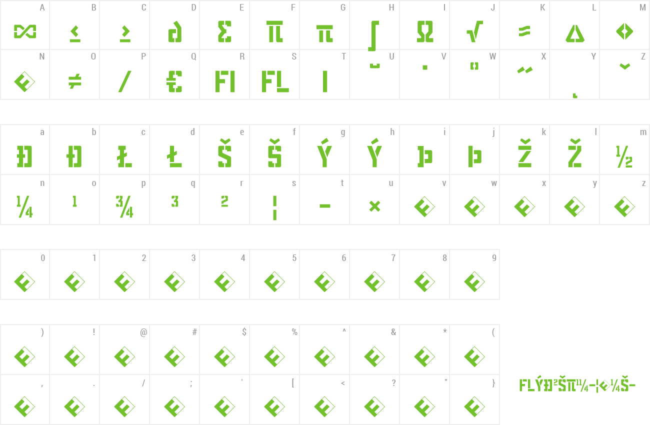 Font Watertower Preview - Number (1300x850), Png Download