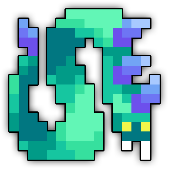 Serpent - Cross (540x540), Png Download
