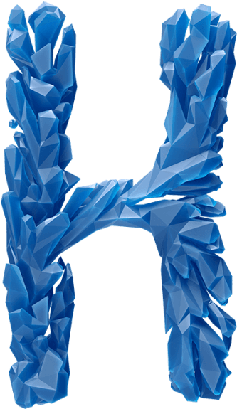 Frozen King Font - Origami (595x595), Png Download