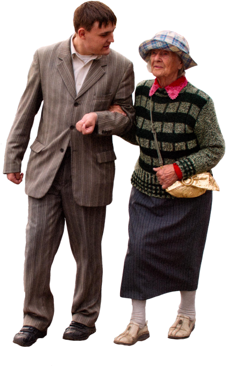 People Png, Cut Out People, People Cutout, Render People, - Old People Png Cutout (483x750), Png Download