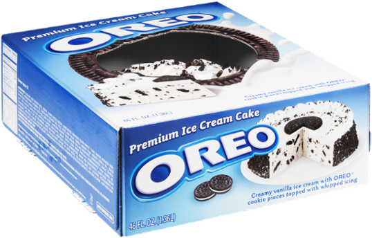 Oreo Ice Cream Cake Vons (600x600), Png Download