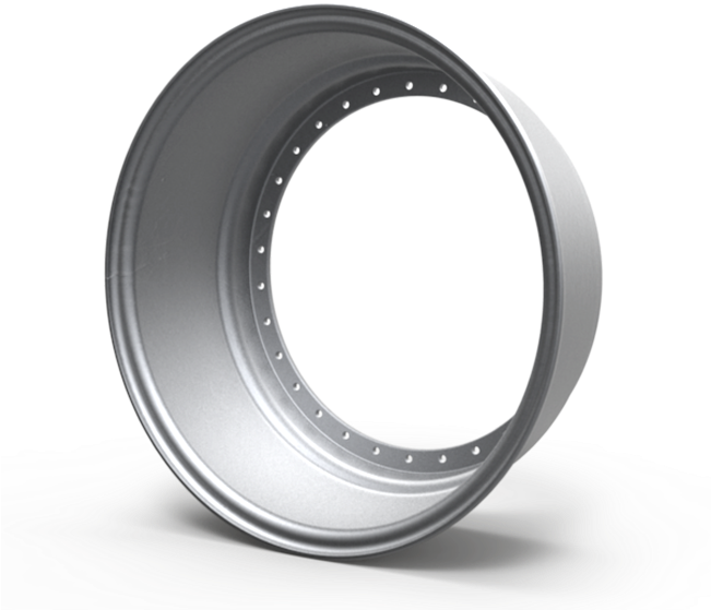 Speedline Inner Barrel 16" - Bbs Lip (650x650), Png Download