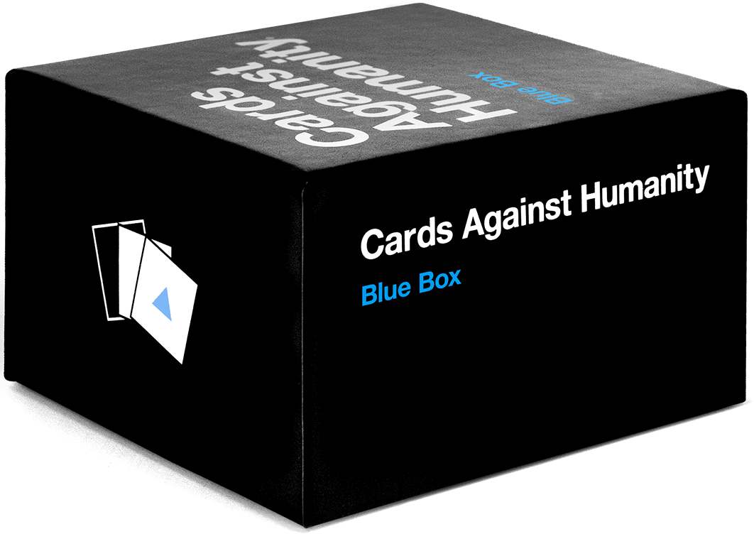Cards Against Humanity - Cards Against Humanity Blue Box (1062x752), Png Download