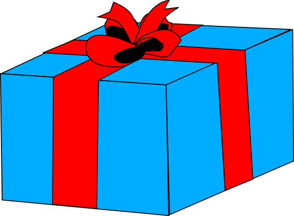 Clip Art Royalty Free Birthday Present Clip Art Free - Present Clip Art (600x442), Png Download