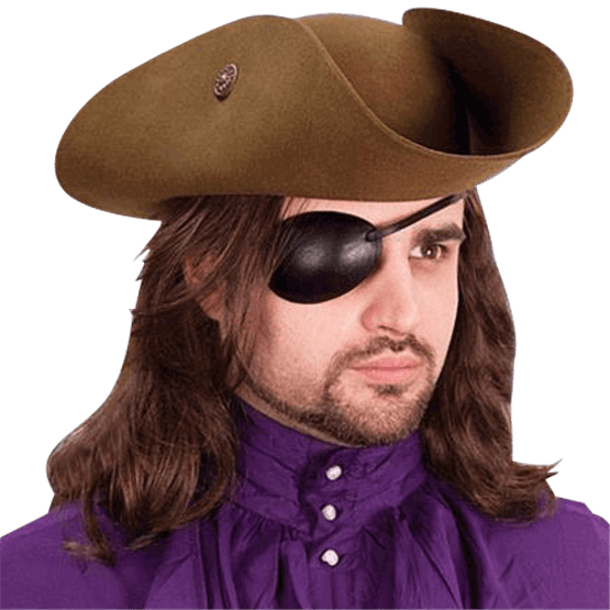 Leather Eye Patch - Leather Eye Patch - Right Eye (555x555), Png Download