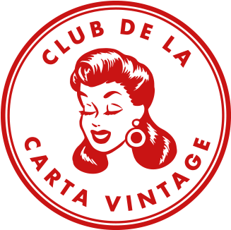 Club De La Carta Vintage Sello - Received Clipart (727x478), Png Download