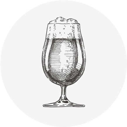 Cachorro Ovelheiro - Tulip Glass Drawing (440x440), Png Download