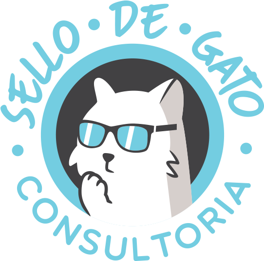 Sello De Gato - Gato Logo (600x600), Png Download