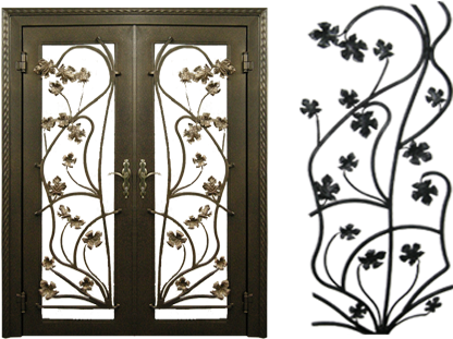 Our Products In Steel Doors - Iron (443x313), Png Download