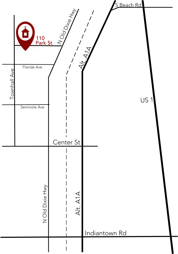 110 Park St Directions - Sand Harbor Presbyterian Church (meeting Location) (700x1000), Png Download