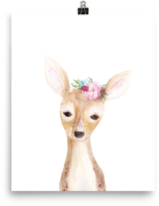 Deer (1000x1000), Png Download